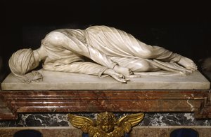 Martyrium av Saint Cecilia, 1600 (marmor)